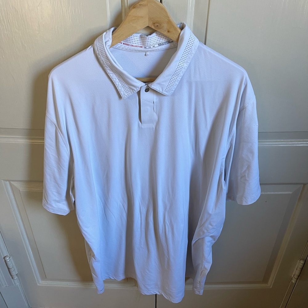 Nike Tiger Woods Collection XXL white golf polo
